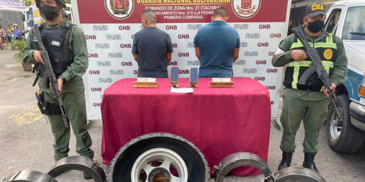 GNB decomisó unas 30 panelas de sustancias estupefacientes en el estado Táchira