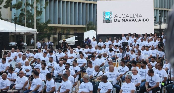 ¡Fiesta nacional! Maracaibo bate el Récord Guinness Mundial como la banda folklórica más grande del mundo