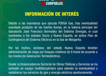 Nueva Esparta lleva 4 días afectada por racionamiento del servicio eléctrico