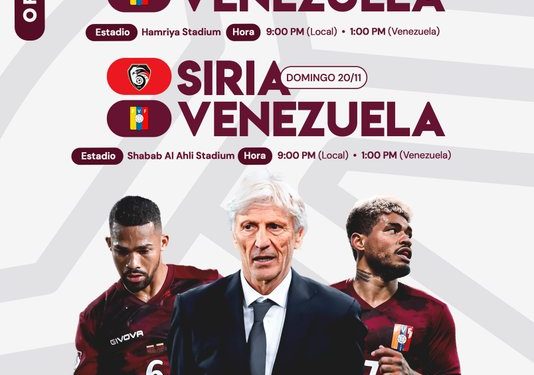 La Vinotinto confirmó dos amistosos para cerrar el 2022