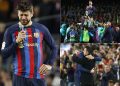 Piqué se despidió del Camp Nou con un sentido homenaje y el Barça líder provisional