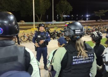 Cumpliendo instrucciones del Almirante en Jefe Remigio Ceballos Ichaso y bajo orientaciones del Alcalde del municipio Bermúdez, Julio Rodríguez, se dió inicio al Dispositivo de Seguridad Ciudadana para la Intervención del Delito y Reducción de Incidencia.