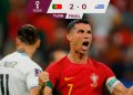 Portugal a octavos tras ganar 2-0 a una Uruguay que se complica la clasificación