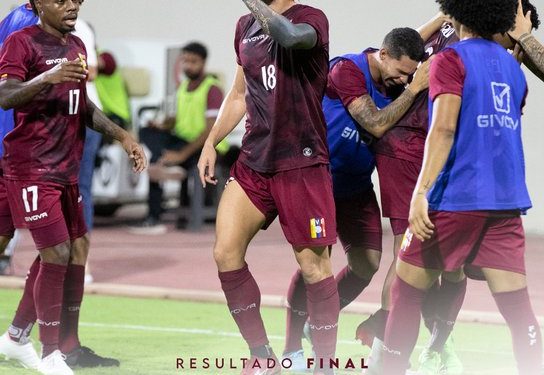 Venezuela y Panamá empatan 2-2 en amistoso jugado en Emiratos