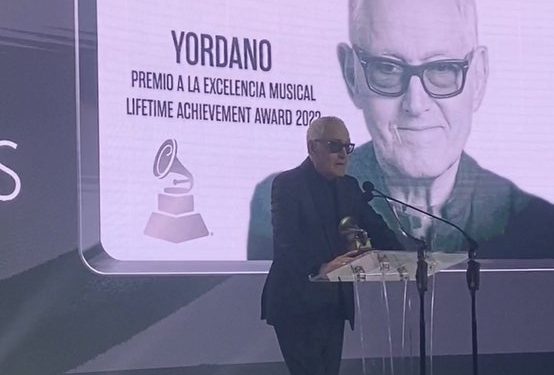 Yordano recibió el Grammy a la excelencia musical