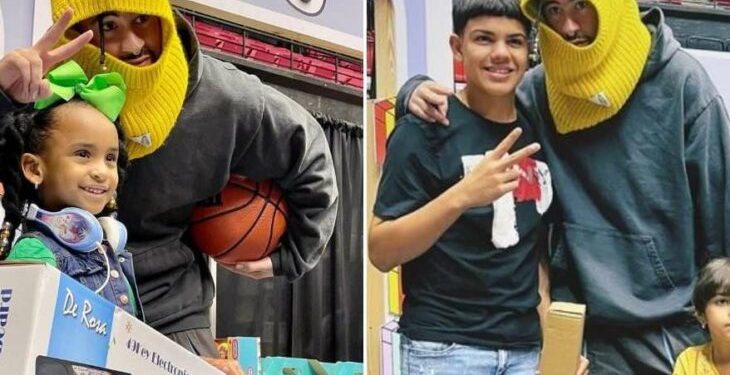 Bad Bunny reparte en Puerto Rico 25.000 regalos de arte, música y deporte