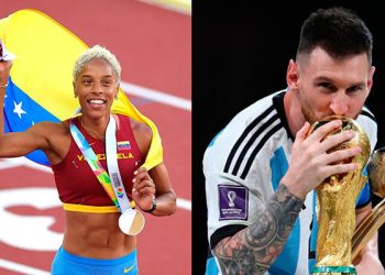 Yulimar Rojas y Messi son los mejores del año para la prensa deportiva americana