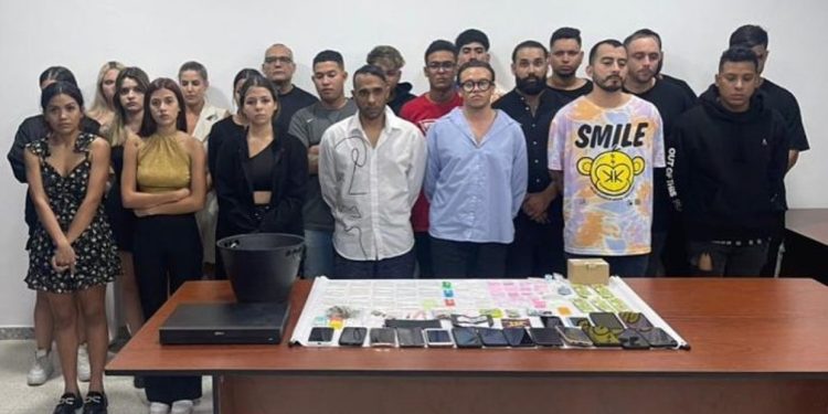 Detenidas 23 personas en Carabobo por distribución de estupefacientes en fiestas