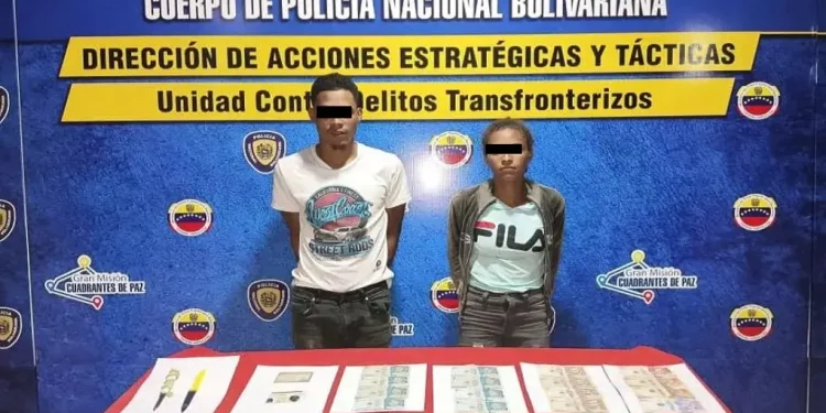 Dos detenidos en Venezuela por plan de extorsión en frontera con Colombia