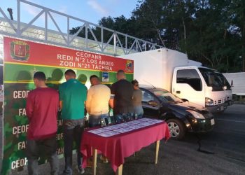 Detenidas cinco personas en Táchira por transportar productos cárnicos con permisos falsos