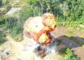 FANB destruye campamentos de minería ilegal en Bolívar