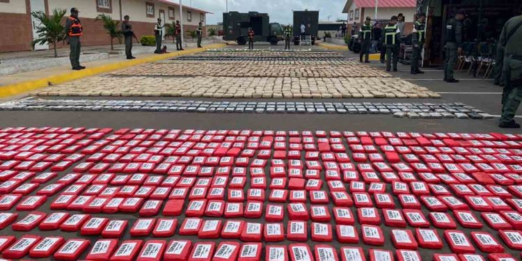 Más de 3 mil kilogramos de drogas incautadas en Falcón