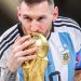 Messi tomó el micrófono en Lusail: «¡Somos campeones del mundo!»