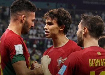 Portugal derrota a Suiza (6-1) y se verá en cuartos de final con Marruecos