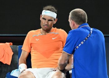 Rafa Nadal sufre una lesión en el psoas iliaco y estará entre 6 y 8 semanas de baja