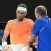 Rafa Nadal sufre una lesión en el psoas iliaco y estará entre 6 y 8 semanas de baja