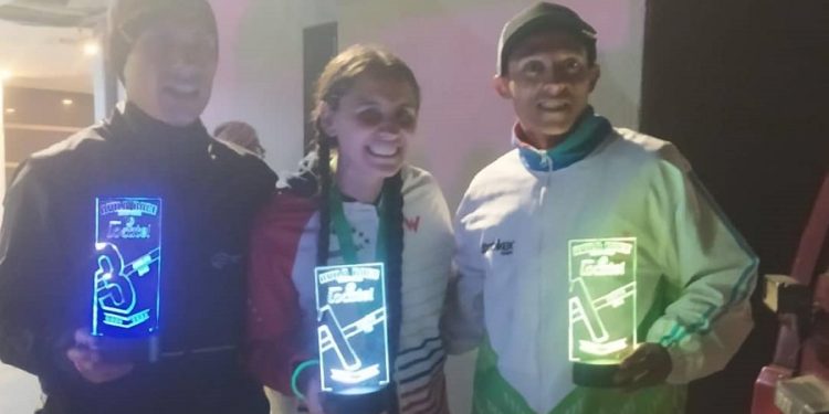 Pedro Puentes y Dicnaira González ganadores de Ávila Race Nocturna