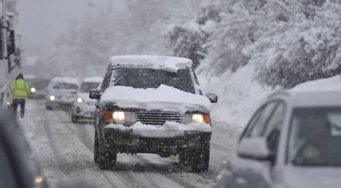 España: alerta roja en gran Galicia por temporal de nieve, lluvia e intensos vientos