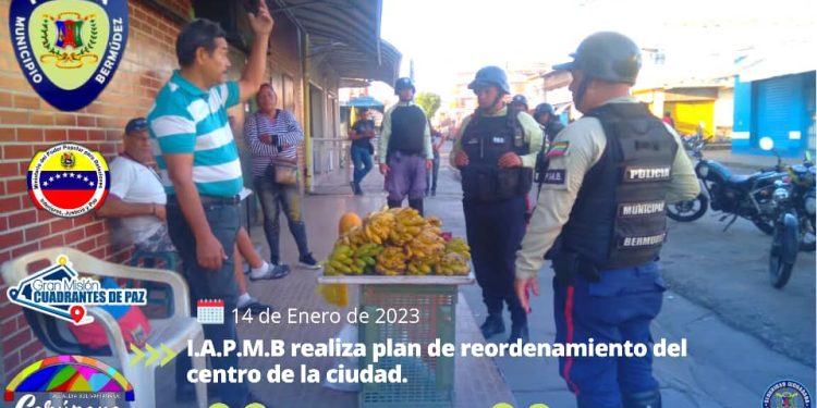 I.A.P.M.B realiza plan de reordenamiento del centro de la ciudad