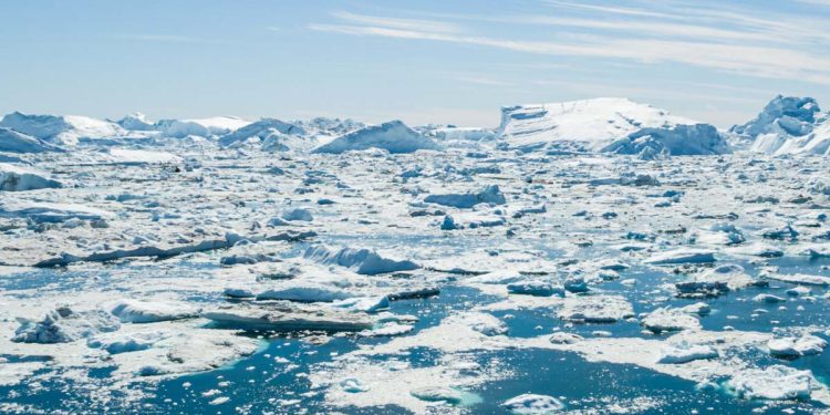 El hielo de Groenlandia alcanza la temperatura más cálida en mil años