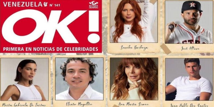 Venezolanos exitosos del 2022 según la revista OK