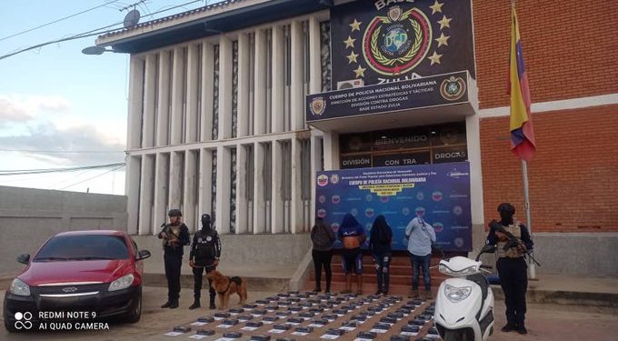 PNB incautó 96 kilogramos de cocaína en el estado Zulia