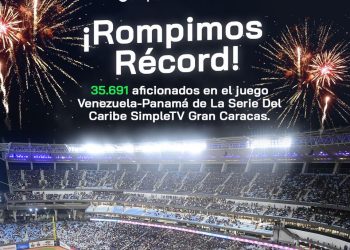 Juego entre Venezuela y Panamá batió récord de asistencia con 35.691 aficionados