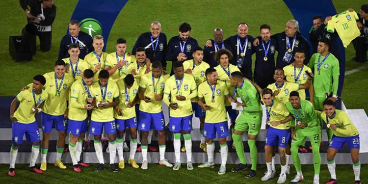 Brasil, campeón invicto del Sudamericano Sub-20 de Colombia