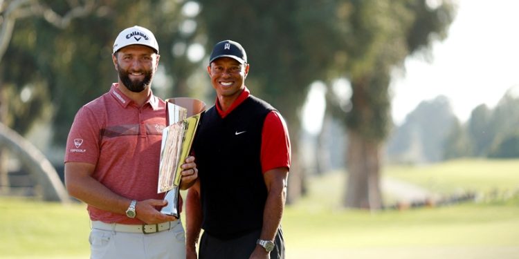 Jon Rahm y Tiger Woods transitan por caminos diferentes