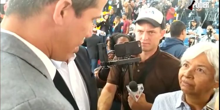 «No hiciste nada»: Activista de la sociedad civil enfrentó a Guaidó en evento de la Comisión Nacional de Primaria