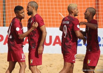 Venezuela ante Paraguay, Colombia, Bolivia y Chile en Copa América playera