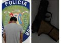 Siguiendo instrucciones expresas del Alcalde de Carúpano, Lcdo. Julio Rodríguez, la Policía Municipal de Bermúdez bajo el mando del Comisionado Jefe Alberto Fuentes, procurando un municipio seguro, se logró la captura de un ciudadano que portaba un arma de fabricación no industrializada