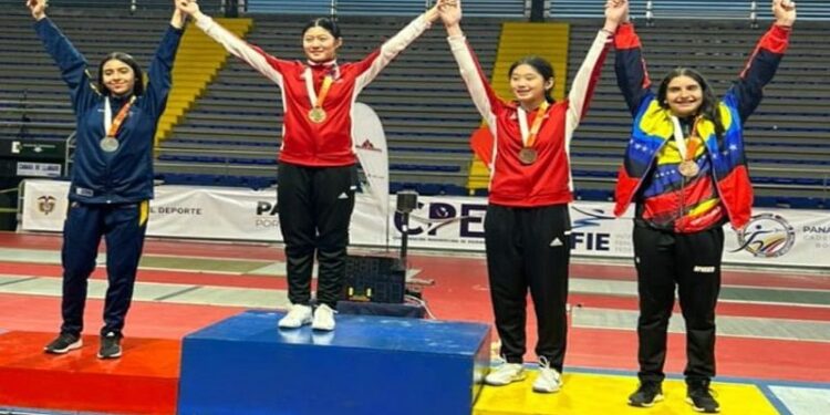 Venezuela logra medalla en el Campeonato Panamericano de Esgrima