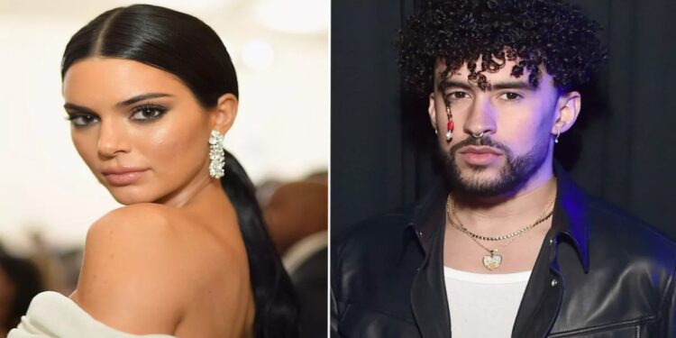Bad Bunny y Kendall Jenner en una posible relación