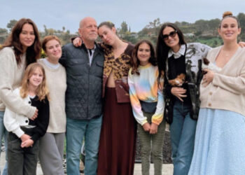 Bruce Willis celebra su cumpleaños rodeado de su familia