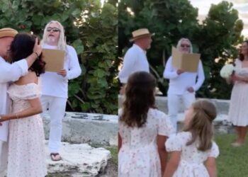 Bruce Willis renovó sus votos matrimoniales con su esposa