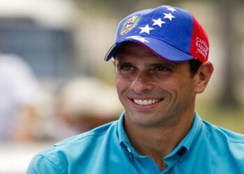 Henrique Capriles es el candidato de Primero Justicia en las primarias