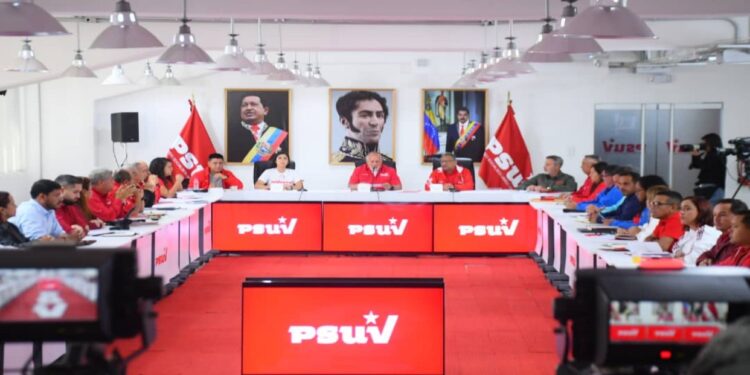 Diosdado Cabello: PSUV reiteró su compromiso por la lucha contra la corrupción en el país