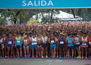 Caracas recibirán a 5 mil corredores provenientes de toda Venezuela