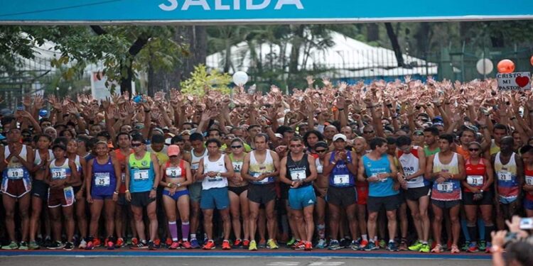 Caracas recibirán a 5 mil corredores provenientes de toda Venezuela