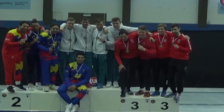 Venezuela alcanzó el subcampeonato en el Mundial de Esgrima