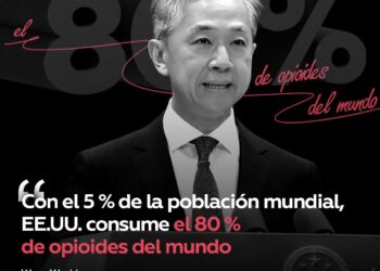 Con 5 % de la población mundial: EEUU consume 80 % de opioides del mundo