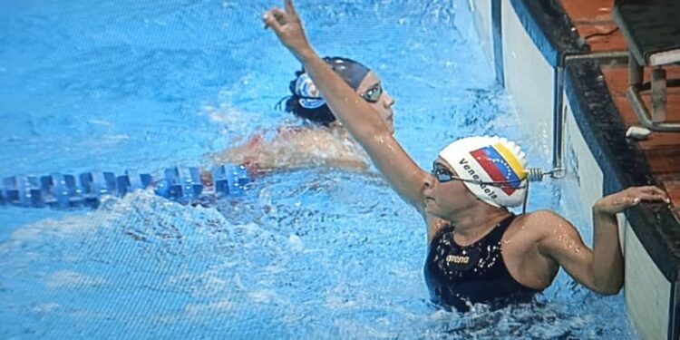 Ana Paula Verde obtiene récord nacional en los Juegos Deportivos ALBA 2023