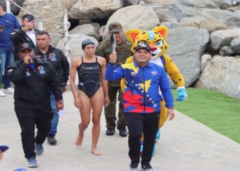 Recorrido de la antorcha de la V edición de los Juegos Alba 2023