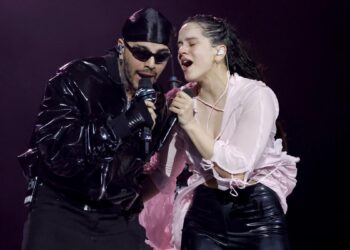 Rosalía arrasa en Coachella con Rauw Alejandro como invitado y un «cover» sorpresa de Enrique Iglesias