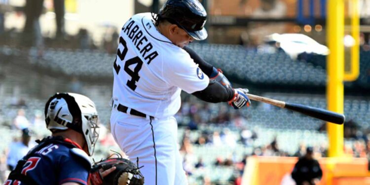 Miguel Cabrera llegó a 3.091 hits en su última temporada de la MLB