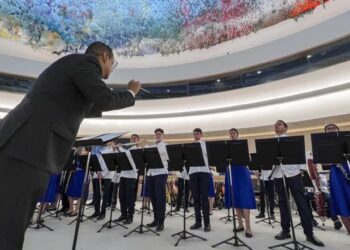 Orquesta infantil del Sistema brindó un concierto en sede europea de la ONU