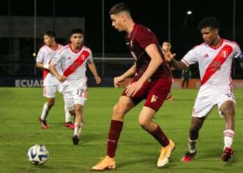 Vinotinto Sub-17 cerró la fase de grupos con un empate ante Perú