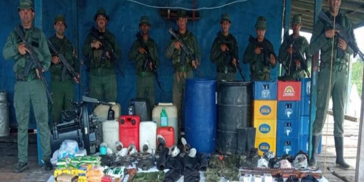 FANB halló punto de abastecimiento de narcotraficantes en Zulia