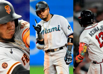 Tres venezolanos lideran carrera por el título de bateo en la MLB